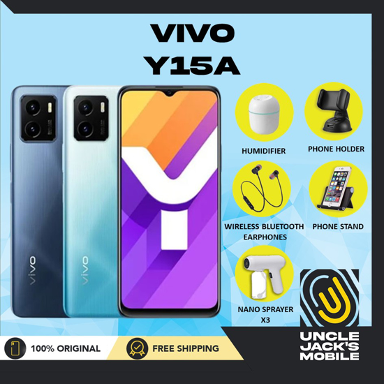 Picture of Vivo Y15A (4GB+64GB) - BLUE