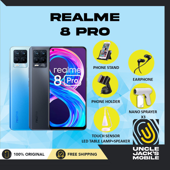 Picture of REALME 8 PRO (8GB+128GB) - BLACK