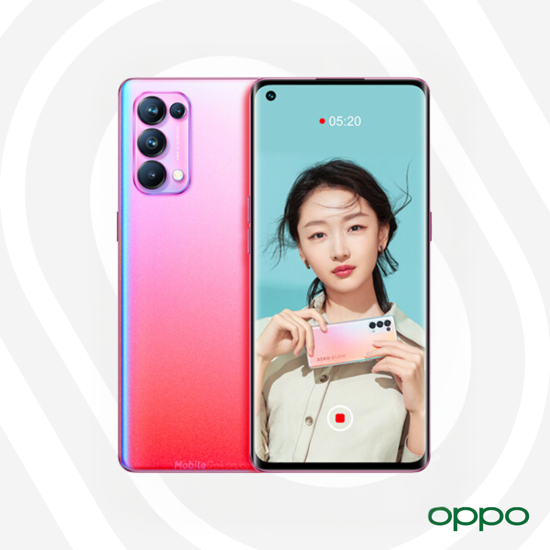 Picture of OPPO Reno 5 Pro 12GB+256GB Full Set - Red