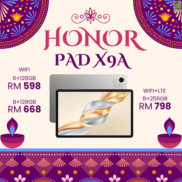 Picture of HONOR PAD X9A WIFI 12(6+6)RAM+128GB *PROMOTION*